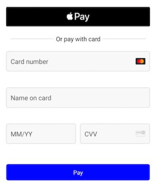 IOS Pay Sheet