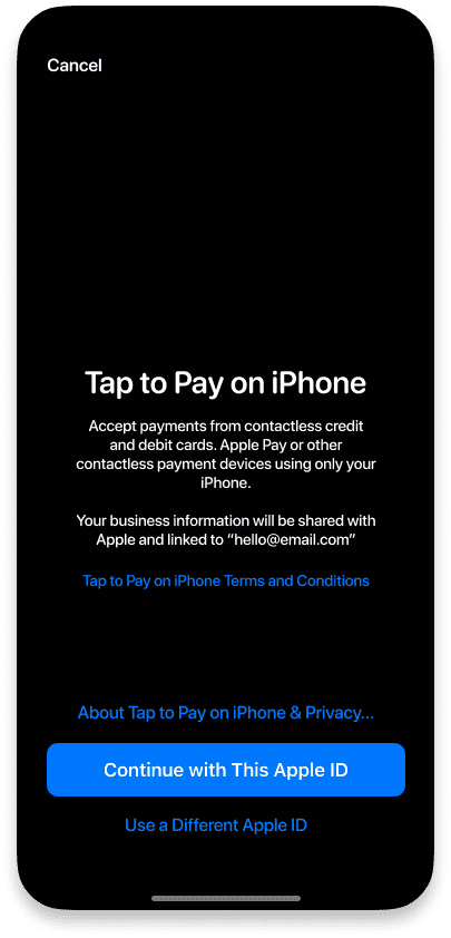 Account linking and Apple Terms and Conditions 1